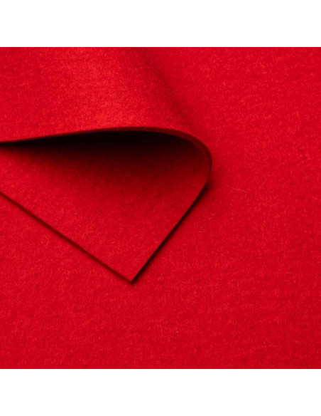 Filz Dunkelrot / 3-12 mm