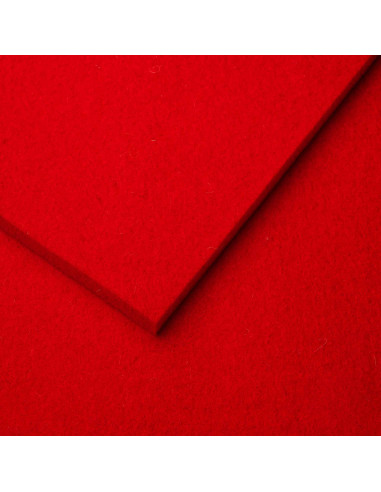 Felt Dark red / 3-12 mm