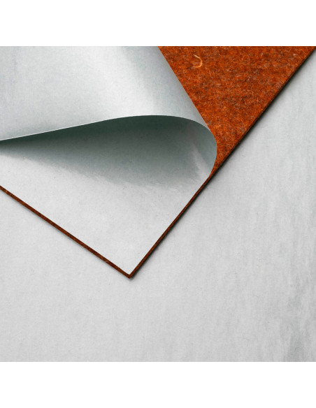 Filz Fuchsorange / 3-12 mm