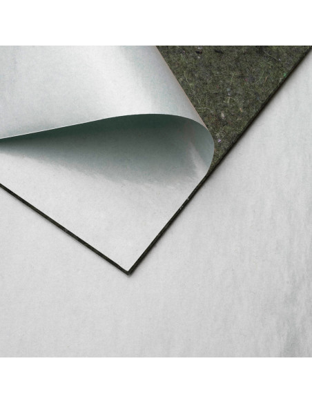 Feutre Vert fougère / 3-12 mm