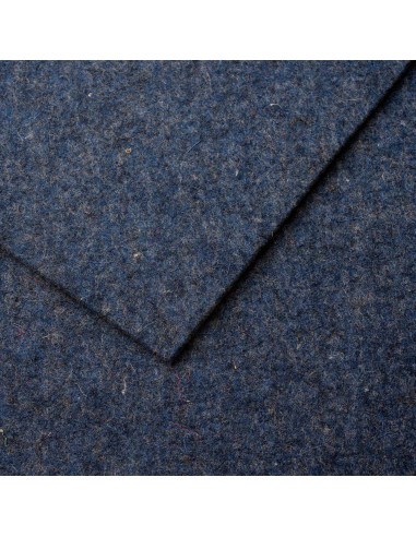 Filz Jeansblaumeliert / 3-12 mm