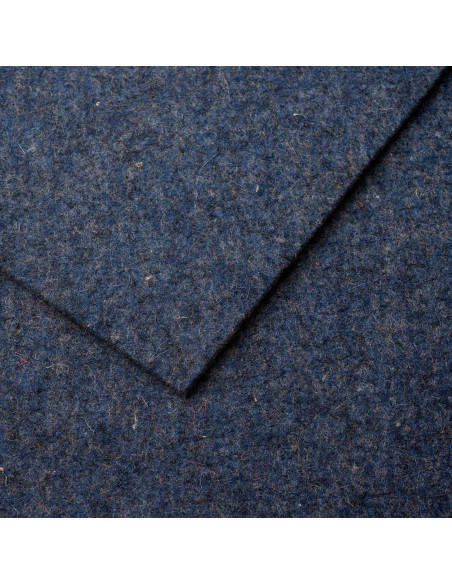 Filz Jeansblaumeliert / 3-12 mm