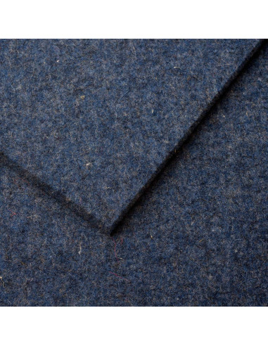 Feutre Bleu jean chiné / 3-12 mm