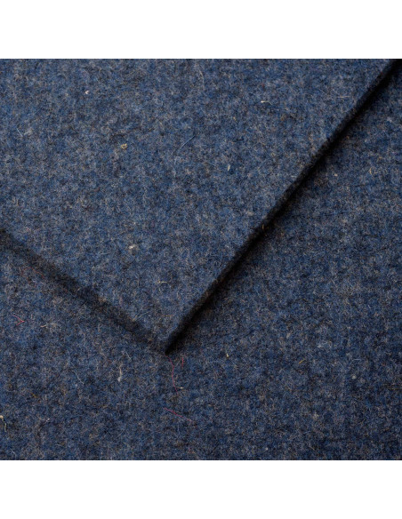 Feutre Bleu jean chiné / 3-12 mm