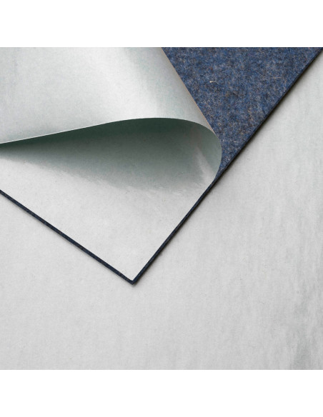 Feutre Bleu jean chiné / 3-12 mm