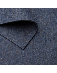Filz Jeansblaumeliert / 3-12 mm