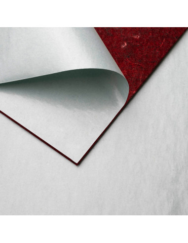 Feutre Rouge rubis / 3-12 mm