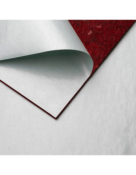 Feutre Rouge rubis / 3-12 mm