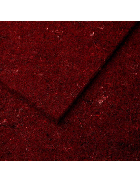 Feutre Rouge rubis / 3-12 mm