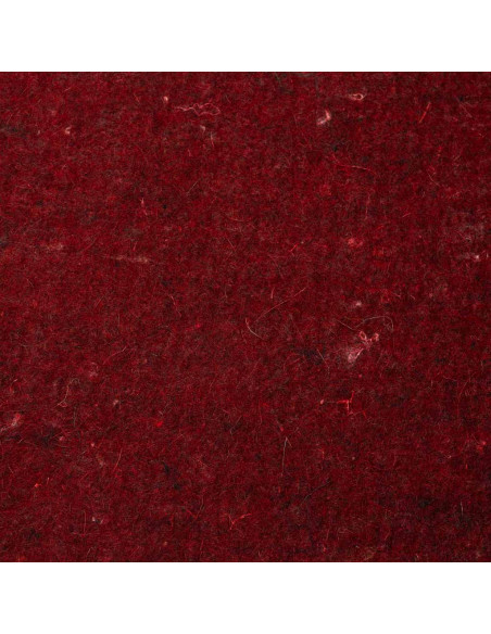 Feutre Rouge rubis / 3-12 mm