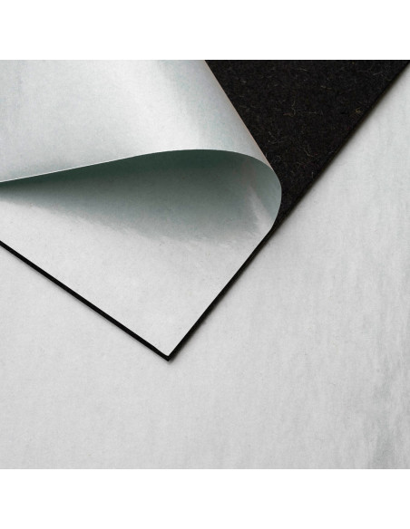 Filz Schwarz - 2 mm - mit SK