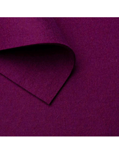 Filz Aubergine / 3-12 mm