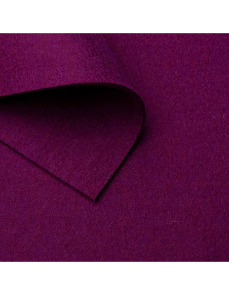 Filz Aubergine / 3-12 mm
