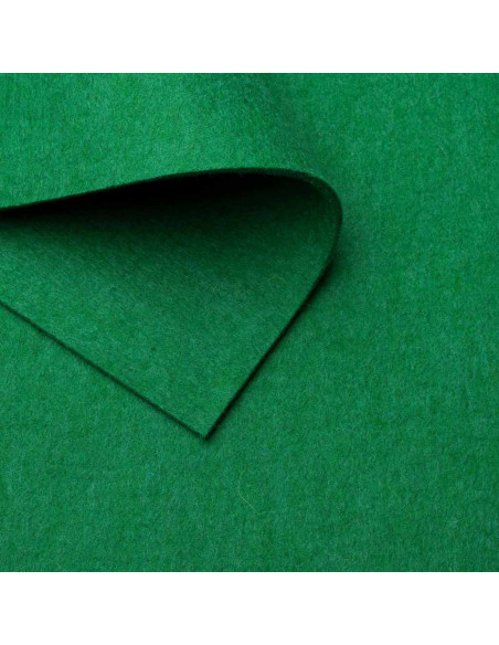 Felt Grass green / 3-12 mm