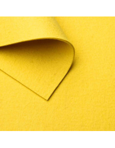 Feutre Jaune fluo / 3-12 mm