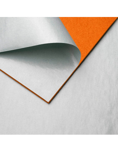 Felt Red orange - 1 mm