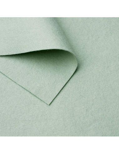 Felt White green - 1 mm