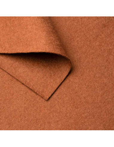 Felt Clay brown - 1 mm