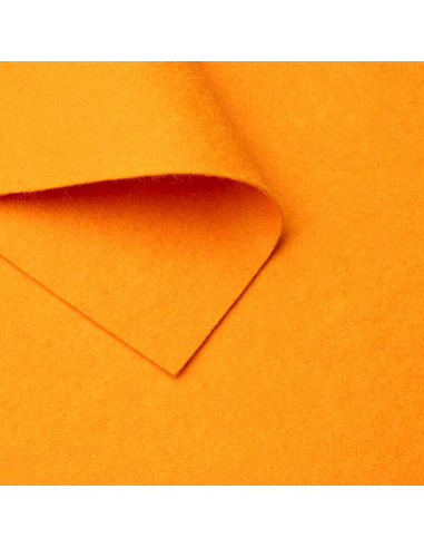 Feutre Orange clair - 1 mm