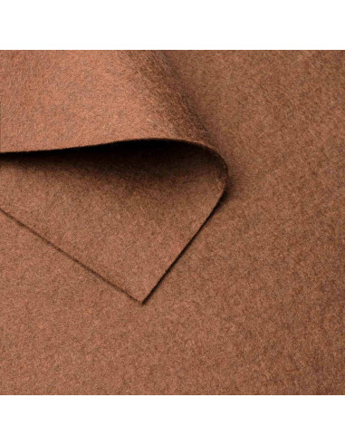 Felt Mahogany brown - 1 mm