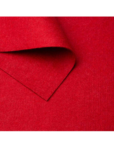 Felt Ruby red - 1 mm