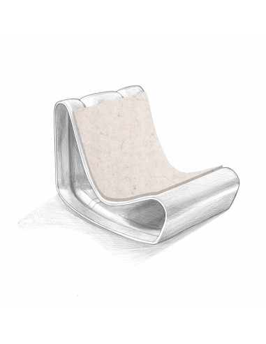 Filz Sitzauflage Swisspearl Guhl Stuhl