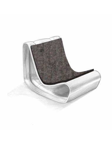 Filz Sitzauflage Swisspearl Guhl Stuhl