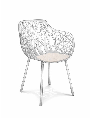 Filz Sitzauflage Fast Forest Gartenstuhl