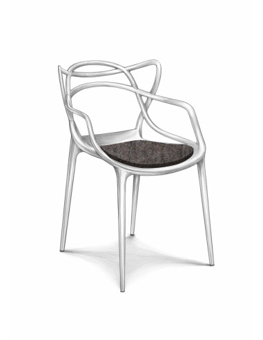 Filz Sitzauflage Kartell Masters Stuhl