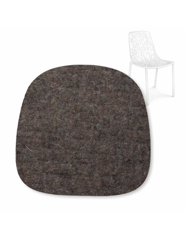 Coussin d'assise en feutre Fast Forest Chaise