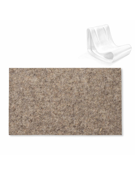 Felt seat pad Swisspearl Guhl Chair