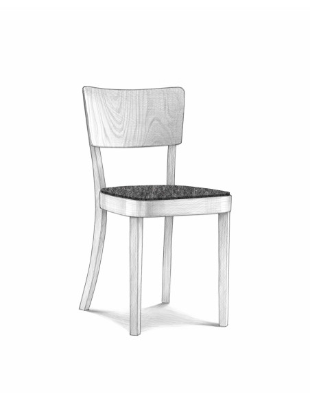 Felt seat pad horgen glarus safran