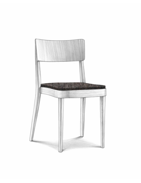 Felt seat pad horgen glarus stapel