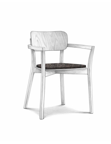 Felt seat pad horgen glarus imma